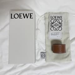 LOEWE スラップブレスレット スモール タンのサムネイル