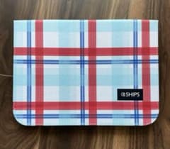 【新品】スマイルゼミ・タブレットカバー　SHIPSコラボ チェック柄のサムネイル