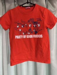 BETTY’S BLUE ベティーズブルー Tシャツ オレンジ M Y2Kのサムネイル