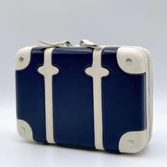 ANA GLOBE-TROTTER コラボ機内ポーチ　ホワイト h1163