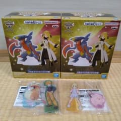 ポケモンマスターズ EX フィギュア 2個　 アクリルスタンド 2種　４点セット