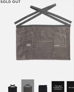 NOCOFFEE × THINGFABRICS エプロン、HAWKSカバー 2点NOCOFFEE × THINGFABRICS エプロン、HAWKSカバー - メルカリ