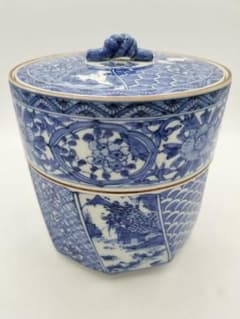 d546 水指 祥瑞腰捻 高野昭阿弥 木箱 茶道具 古物 - メルカリ
