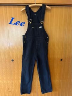 Lee オーバーオール ブラックのサムネイル