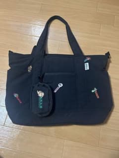SALON de RUBAN PEZ コラボ トートバッグ ブラックのサムネイル