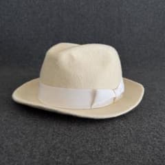 カシラ CA4LA × KNOX 美品 中折れハット CA4LA カシラ KNOX ノックス 別注 ウール ハット 中折れ 帽子 - メルカリ