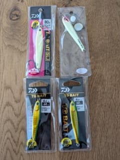 未使用 レア廃盤グロー TGベイト 60g2個80g トウキチロウ60g - メルカリ