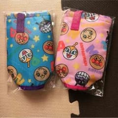 専用☆アンパンマン☆ペットボトルホルダー２個セット（アサヒ飲料）のサムネイル
