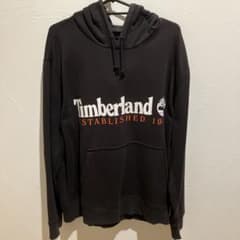Timberlandパーカー 黒 ヴィンテージ 古着のサムネイル