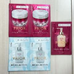 プリオール PRIOR オールインワン ゲル サンプル セット - メルカリ