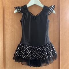 サヨリ sayori 105〜115(S) バレエ レオタード 黒 ブラックのサムネイル