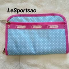 LeSportsac ポーチ　ロビンエッグドットのサムネイル