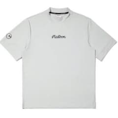 XL MALBON GOLF  マルボンゴルフ  シャツ　モックネック　グレーのサムネイル