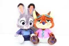 ズートピア2 スーパーラージぬいぐるみ 2体セット 32-YK0630-04