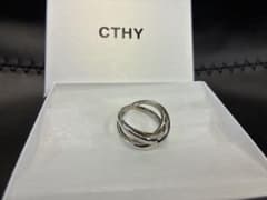 CTHY CROSS ROAD RING RHODIUM SILVER - メルカリ