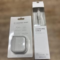 ACアダプター 1ポート 充電ケーブル 1m セット