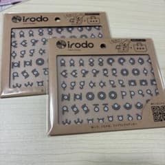 布に貼れるステッカー　アンノーン2シートのサムネイル