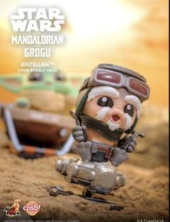 ホットトイズ コスビ スターウォーズ マンダロリアン＆グローグー(アンゼラン)のサムネイル