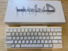HHKB Professional HYBRID ホワイト 雪 無刻印 US配列のサムネイル