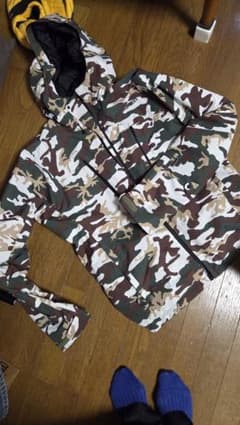 GOLDWIN　迷彩フード付きアウターウェア GOLDWIN 迷彩フード付きアウターウェア - メルカリ