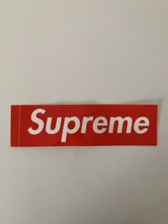 Supreme ロゴステッカー レッドのサムネイル