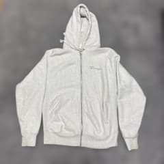 Champion REVERSE WEAVE ジップアップパーカー グレー Mのサムネイル