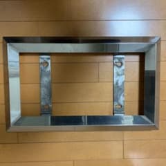 大型ナンバー枠ステンレス40角(週末限定値下げ中)のサムネイル