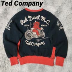 Ted Company TEDMAN Red Devil MC スウェット 黒ブ - メルカリ