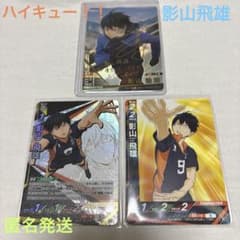 影山飛雄 バボカ サイン入り まとめ売り ハイキュー！！ バボカ 影山飛雄 金箔サイン入り＋頂＋Rまとめ売り