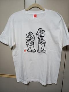 ニンテンドーライブ2019 マリオ＆ルイージ Tシャツ ホワイト Lサイズのサムネイル