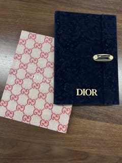 DIOR ノート 5冊セット 新品 DIOR ノート とGUCCI ノート 2冊セット - メルカリ
