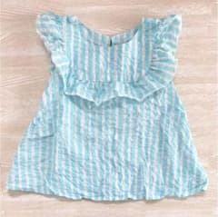 knm様 専用CALMIA ストライプブラウス チュニックとトートバックセットのサムネイル