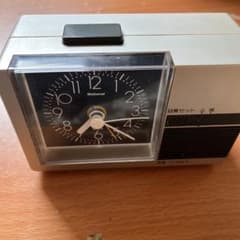 昭和レトロNational TG32 アナログ目覚まし時計 - メルカリ