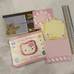 【希少・当時品】Hello Kitty Noranekoland メモ帳セットのサムネイル
