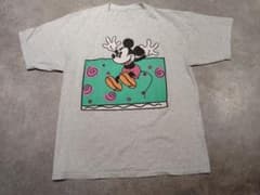 ディズニー USA製 ミッキー プリント Tシャツのサムネイル