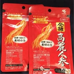 小林製薬 高麗人参 30日分 ２袋まとめ売りのサムネイル