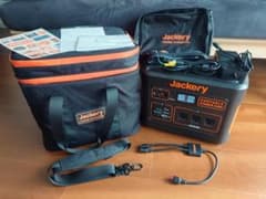 【ほぼ未使用】Jackeryポータブル電源 1000＋収納バッグ＋ケーブルのサムネイル