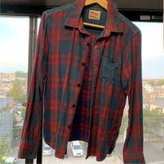 DUFFER チェック シャツ インディゴ デビッド・ベッカム着用ブランドのサムネイル