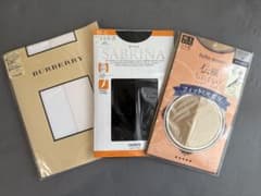 未使用 ストッキング3足 BURBERRY SABRINA tutu annaのサムネイル