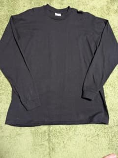 PRO CLUB ヘビーウェイト 長袖Tシャツ ブラックのサムネイル
