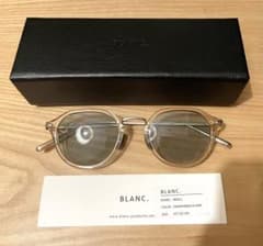 BLANC. BM011 サングラス CHAMPAGNE×GRN - メルカリ
