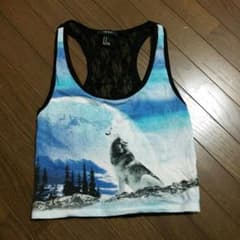 ショート丈　トップスのサムネイル