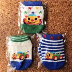 ミキハウス 11〜13cm カートくん 靴下 ソックスのサムネイル