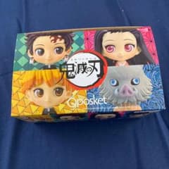 鬼滅の刃 23巻 特典フィギュア 4体セット　Qposketのサムネイル
