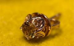 GUCCI グッチ インターロッキングG K18 イエローサファイア ピアス GUCCI グッチ インターロッキングG K18 イエローサファイア ピアス
