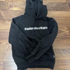 thisisneverthat ロゴパーカー ブラック Sのサムネイル