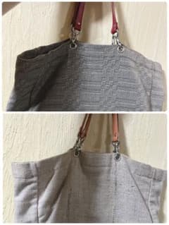 アンジュールアンサック　un jour un sac トートバッグ２個セットのサムネイル