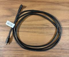 USB Type-C to Type-C L字ケーブル ブラック　約145㌢のサムネイル