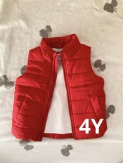 【美品！】baby GAP ボア ベスト ユニセックスのサムネイル