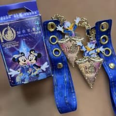 上海ディズニー 10周年 フラッグ マグネット チェーン - メルカリ